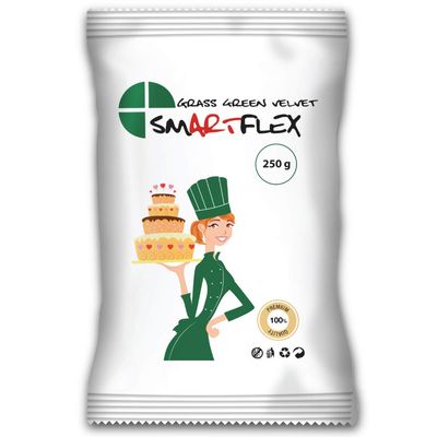 SmartFlex Fondant Grass Green Velvet 250g