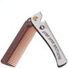 CONGGUAN Stainless Steel Hair & Beard Comb - Moustache Shaping & Pocket Teeth Comb for Men view 1