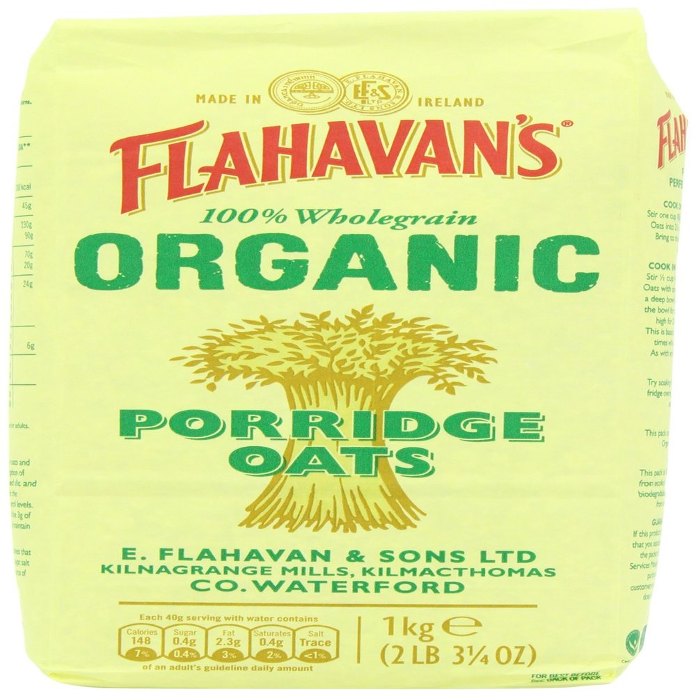 Flahavans Organic Porridge Oats 1 kg