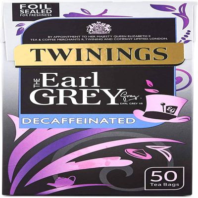 Twinings Decaffeinated Earl Grey Tea 50 Teabags