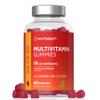 Adult Multivitamin Gummies | 60 Count | 14 Essential Nutrients with Vitamins A, B12, C, D, & Zinc | Natural Strawberry Flavour | Vegan Supplement for Men & Women | by Horbaach view 1