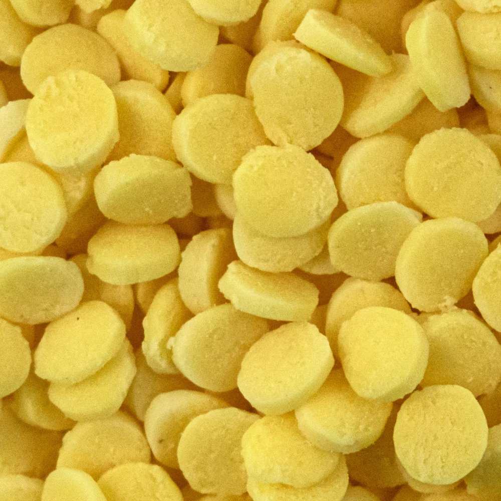 Bakeart Yellow Disc Sprinkle Bag Edible Cake Cupcake Fairy Cake Pop Muffin Doughnut Donut Decoration Cake Topper 30g
