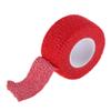 5 Meters 24mm Cotton Golf Sport Golfer Finger Wrap Grip Tape Protection Band - Choose Colors - Red view 3