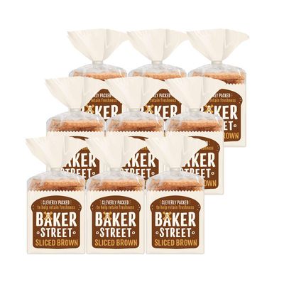 BAKER STREET SLICED BROWN BREAD MEDIUM