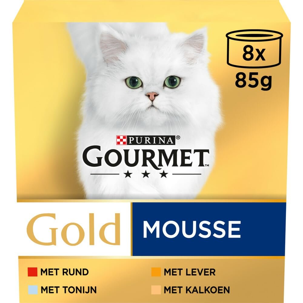 Gourmet Gold Fijne Foam Rood 8 x 85g