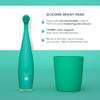 FOREO ISSA Baby Gentle Sonic Toothbrush for Babies Aged 0 to 4, Kiwi Green view 2