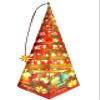 Gift Tea Pyramid Christmas Happy Black Tea with Apple and Cinnamon Flavors Liran view 1