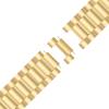 MVRYCE Versa 3 Smartwatch Band, Solid Stainless Steel Watchband with Folding Clasp Accessory Straps Replacement Business Wristbands Compatible for Versa 3/Sense for Women Men (Gold) view 4