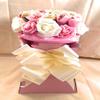 Pink & Cream Flowers view 1