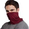 Snood Face Mask UK MADE Snoods for Men, Women - x2 Windproof Scarf Mask Face Covering Polyester Burgundy view 2