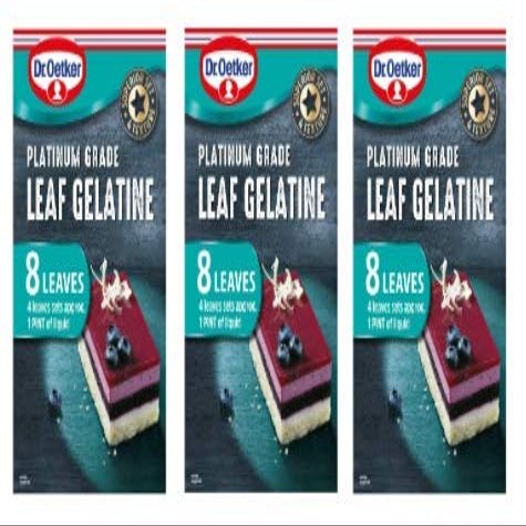 Dr Oetker Leaf Geletine 13g x 3 (Bundle of 3 Units)