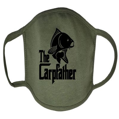 Darkwear Cloth Face Masks - Comfortable Gift - Breathable Soft Reusable and Washable Covering - Carp Fishing, Carp Hunter, Carp Father Fish Sports Fashion Mask