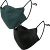 BASE CAMP Reusable Cloth Face Masks 100% Cotton Washable Adjustable Breathable Fabric Mask with Filter Pocket view 1