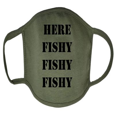 Darkwear Cloth Face Masks - Comfortable Gift - Breathable Soft Reusable and Washable Covering - Carp Fishing, Carp Hunter, Carp Father Fish Sports Fashion Mask