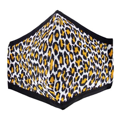 Zac's Alter Ego Inverse Leopard Print Face Mask/Cover