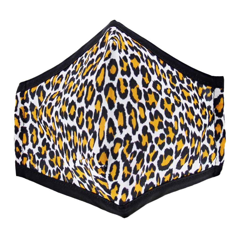Zac's Alter Ego Inverse Leopard Print Face Mask/Cover