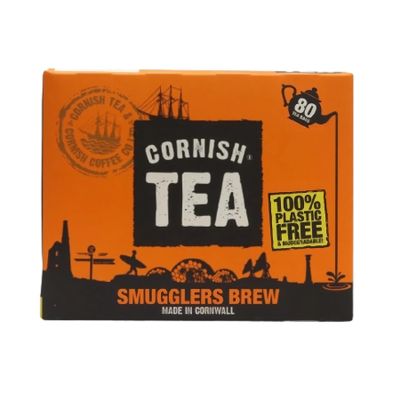 Cornish Tea Smugglers Brew 100% Plastic Free 5 x 80 Teabags