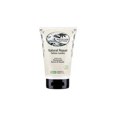 Water Law Tattoo - NATURAL REPAIR TATTOO LOTION Natural Soothing and Moistirizin Aftercare Tattoo Treatment - Plant based and Organic Active Ingredients - 50ml - MADE IN ITALY