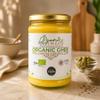 Organic Swaad 450g Organic Certified Grass Fed Cows English Ayurvedic Clarified Ghee - Great Taste 2020 Winner view 1