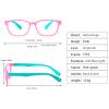 AetrvoHope Blue Light Blocking Glasses for Kids Girls,Pink Cute Computer Glasses for Kids Age 3-12,Flexible Silicone Unbreakable Frame Gaming Glasses for Children,Anti UV&Eyestrain view 3