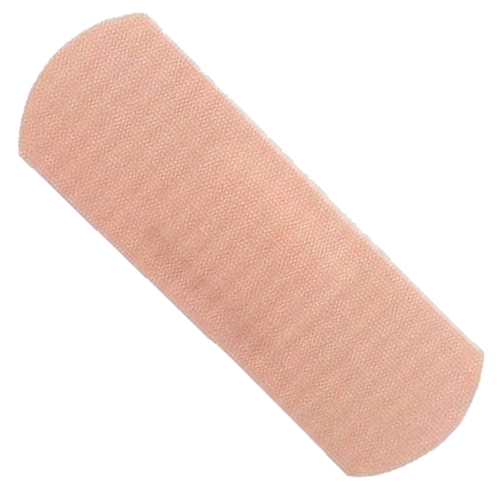 7.2cm x 2.5cm Qualicare Latex Free Fabric Plasters - Pack of 100