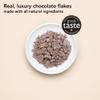 Knoops Dark Hot Chocolate Flakes, 54% Dark Luxury Hot Drinking Chocolate, Delicious Cocoa Drink with Real Choc Flakes, All Natural Vegan Ingredients, 250 g, Equal to 8 Serving Sachets view 2