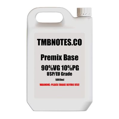 80VG/20PG Base Blend Vegetable Glycerin, Propylene Glycol 5 Litre