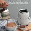 Knoops Hot Chocolate Flakes, 34% Milk Luxury Hot Drinking Chocolate, Delicious Milky Cocoa Drink with Real Choc Flakes, All Natural Ingredients, 250 g, Equal to 8 Serving Sachets view 4