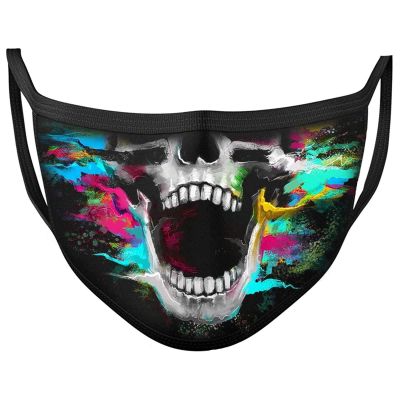 Darkwear RAINBOW SKULL Rock Metal Biker Xmas Gift Fashion Mask
