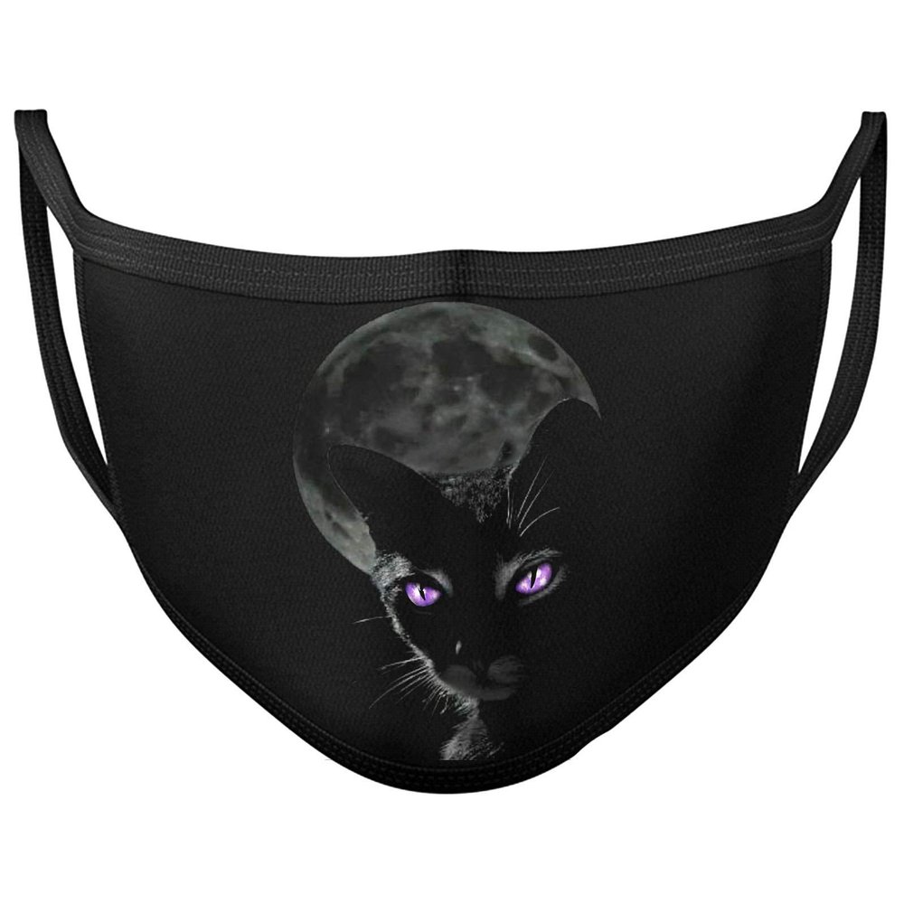 Darkwear MOON CAT Kitten Cats Xmas Gift Goth Cat Fashion Mask