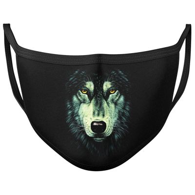 Darkwear GREEN WOLF Xmas Gift Dream Catcher Wolf Spirit Fashion Mask