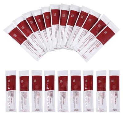 Tattoo Scar Repair Gel,50PCS Professional Tatto Aftercare Repair Cream With Ointment Vitamin A & D Anti Scar Gel for Permanent Makeup,Microblading and Tattooing Supplies (50pcs)