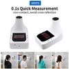 Wall-Mounted Infrared Thermometer, Bprtcra Automatic Hands Free Body Thermometer Body Temperature Scanner, Non-Contact Infrared Forehead Body Temperature Gauge, Offices Restaurants Schools Factories view 3