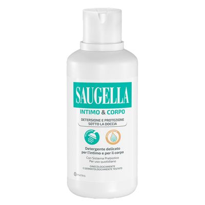 Saugella Saugella Intimo & Corpo, Detersione E Protezione Sotto La Doccia, Formato Da 500 ml - 500 ml