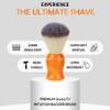 RUBAB MEN Premium Soft Shaving Brush for Men |FireFly Edition| Experience Luxury Shaving with Cruelty-Free Bristles & Vibrant Orange Ergonomic Handle | Handcrafted with Passion in India view 3