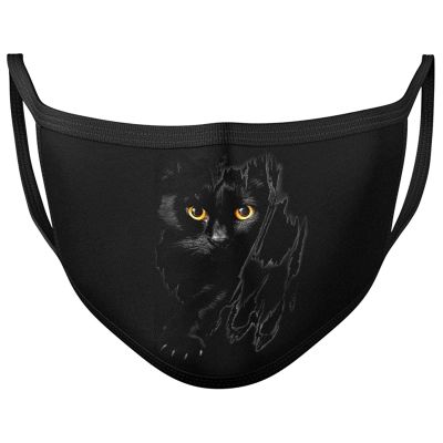 Darkwear Tiger Wolf Skull Cat Rose Sugar Skull Fashion Mask (Cat Claws)