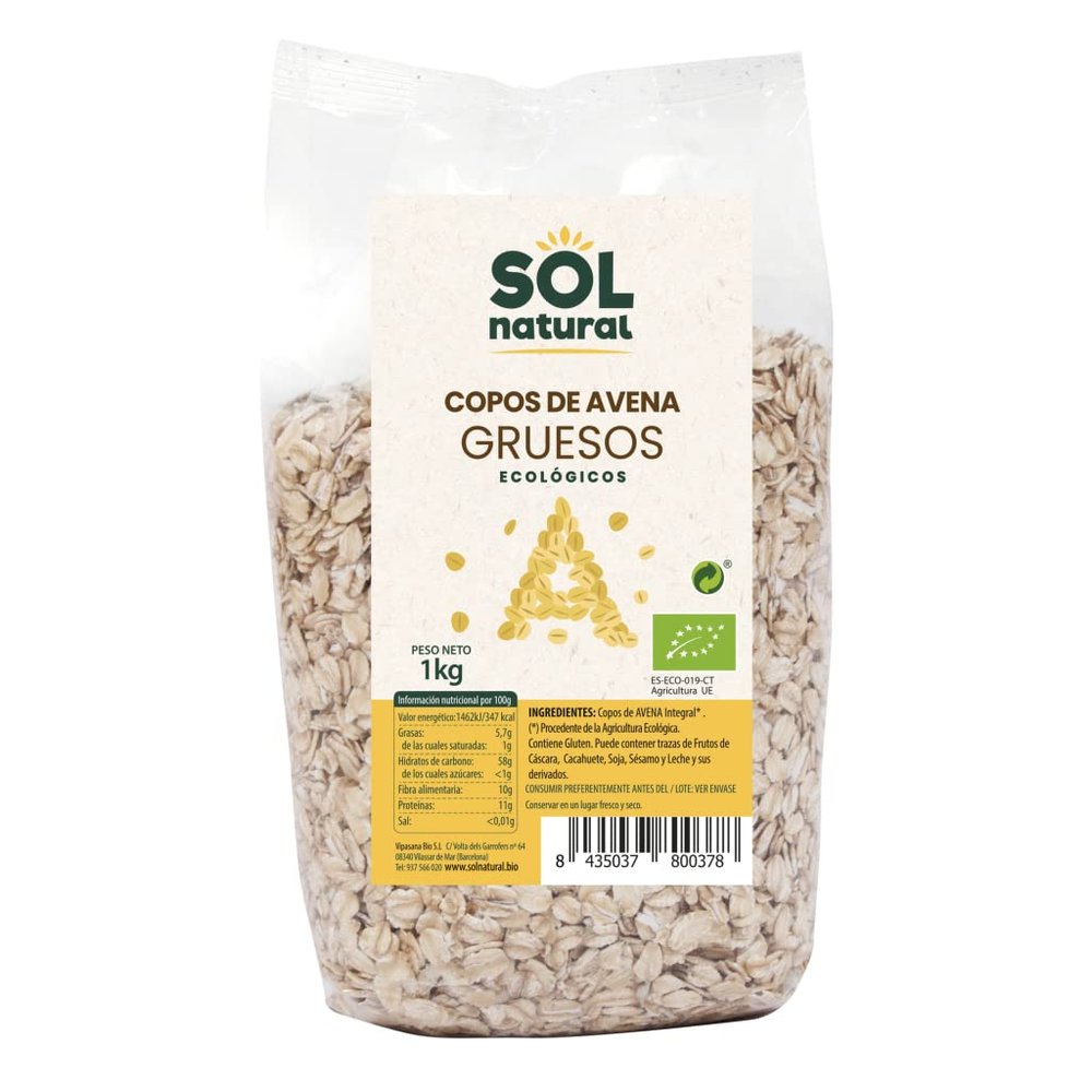 Bio Thick wholemeal Oat Flakes Family Format 1 kg