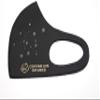 3D Face Mask - Copper Ion infused - Neoprene - Black - Washable & Reusable with Antibacterial Nano Copper Ions. Waterproof. UK. Covering Commuting Anti Pollution Facemask Bike Motorcycle Sports Adult view 1