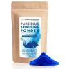 75G Blue Spirulina Powder 100% Natural Phycocyanin Vibrant Blue Colour Premium Quality Vegan Superfood Packed with Antioxidants, Protein, Vitamins & Amino Acids, Nutrient-Dense Immune System Booster view 1