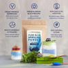 75G Blue Spirulina Powder 100% Natural Phycocyanin Vibrant Blue Colour Premium Quality Vegan Superfood Packed with Antioxidants, Protein, Vitamins & Amino Acids, Nutrient-Dense Immune System Booster view 3