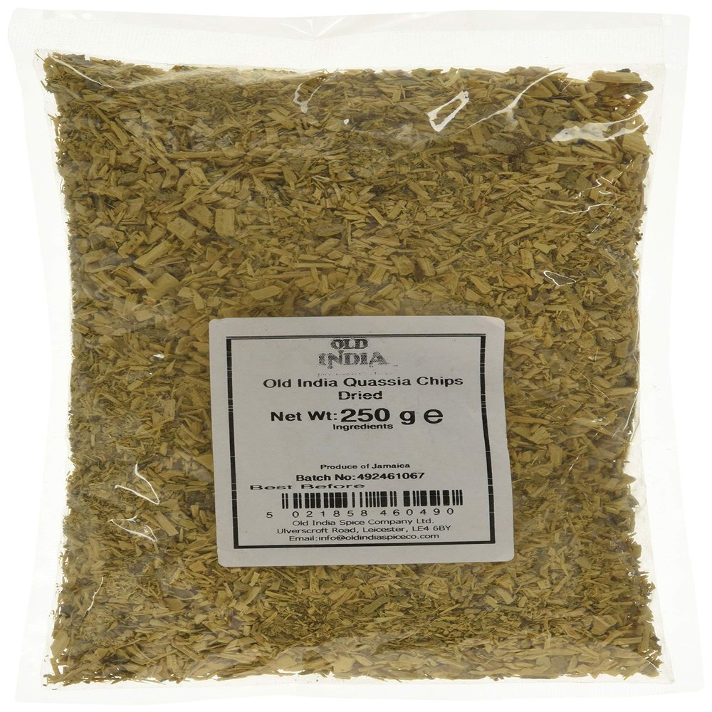 Old India Quassia Chips Dried 250g