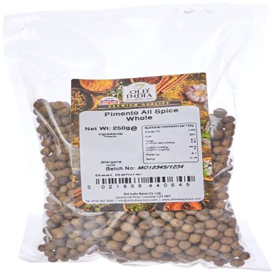 Old India Pimento All Spice Whole 250g