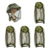 4Pcs Mosquito Head Net Anti Insect Midge Net Head Cover, Head Net Mesh for Outdoor Hiking Camping Fishing, Green view 1