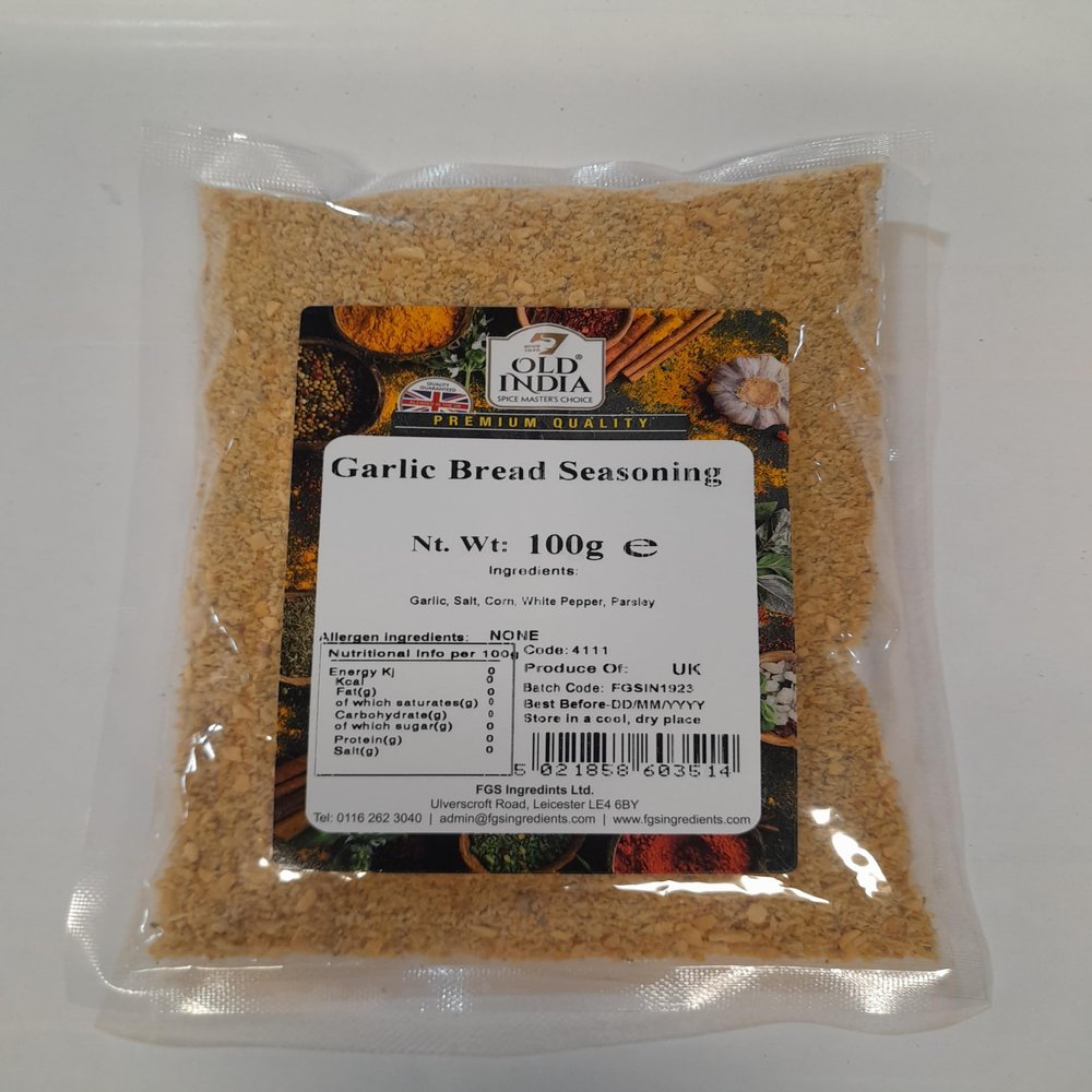 Old India Garlic Bread Seasoning 100g