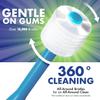 Brilliant Child Toothbrush by Baby Buddy, Ages 2-5 Years, Round Head, Bristles Clean All-Around, Pink-Lime-Lilac, 3 Pack view 4