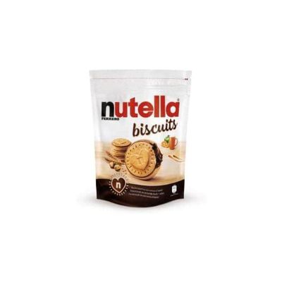 3X Ferrero Nutella Biscuits Cookies Filled with Nutella Biscuits with Hazelnut Cream Bag of 304g Sweet Snack