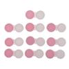 Tiuimk Contact Lenses Cases Double Storage Containers for Soaking Ocular Care, Pack of 10 (Pink) view 2