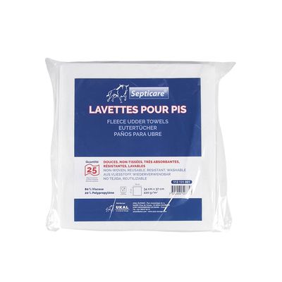 Septicare Pack of 25 Pee Wipes
