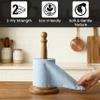 ASPECT Blue Roll (Pack of 6) (2400 Sheet) Centrefeed 2 Ply Kitchen Rolls Embossed Pattern Paper Towels Strong and Absorbent Tissue Paper Blue Roll Wipe Away Perfect for Commercial & Kitchen Use view 3