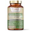 Vegan Omega 3  EPA & DHA from Algae Oil  Premium Brand  Carrageenan-Free  Sustainable Algal Alternative to Fish Oil  Vegetarian Essential Fatty Acids  UK Made Supplement (120 Count (Pack of 1)) view 1